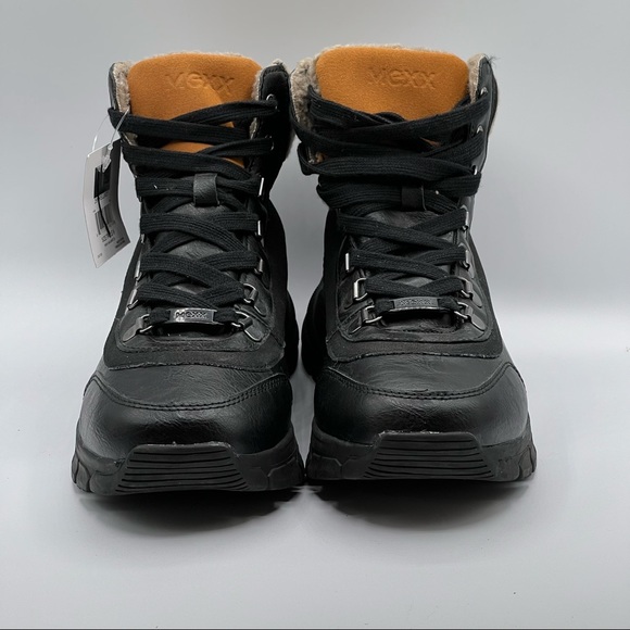 Mexx Lace Up Bootie Black Farell Size 9 Men’s - Picture 2 of 7